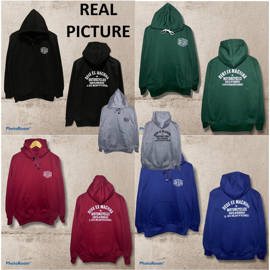 Jaket Hoodie DEUS Pria Wanita