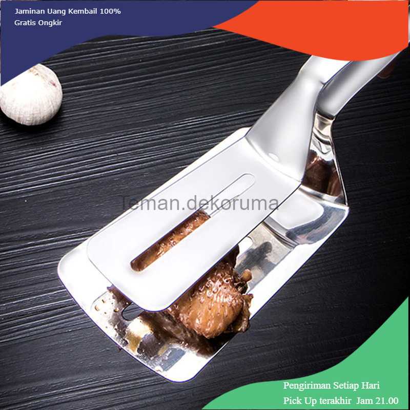 TD-DA1 HILIFE Spatula Tong Frying Fried Steak Fish Shovel Masak Goreng H2350