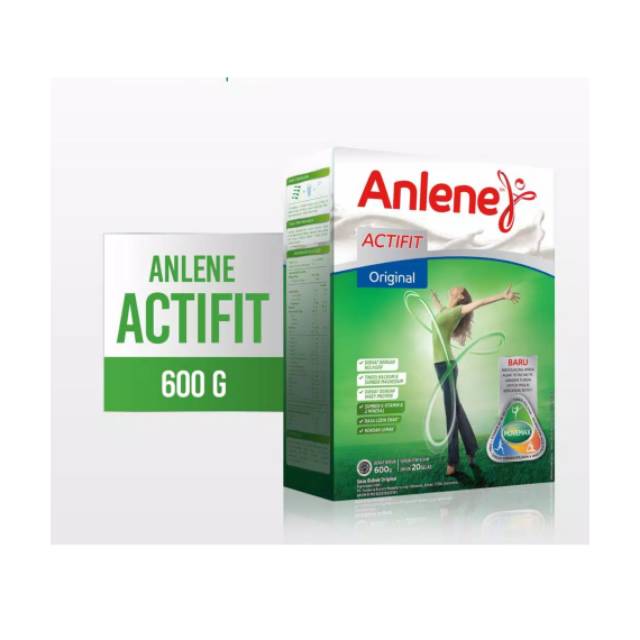 

Anlene Actifit Susu Original Plain Box 600gr