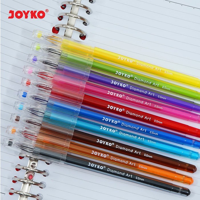 

Mantap Isi 10 Pulpen Warna 0.5 Color Gel Pen Gpc-310S Diamond Joyko Atk1137Jy Murah