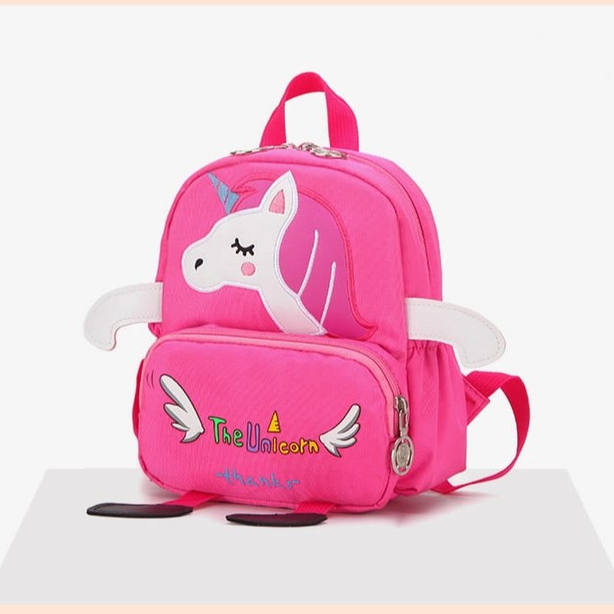 Tas Ransel Anak. Tas Sekolah Perempuan Karakter Kuda Unicorn