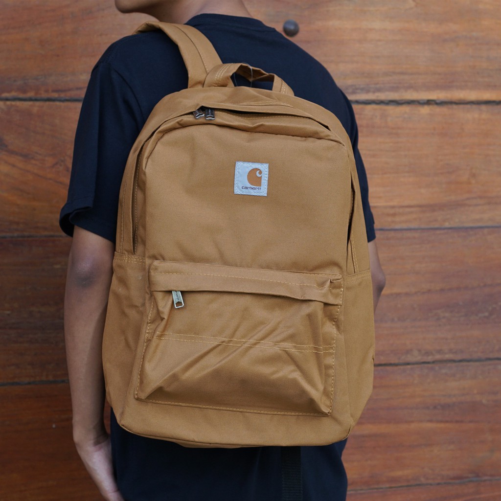 Jual CARHARTT Trade Series Backpack Brown CH049 Shopee Indonesia