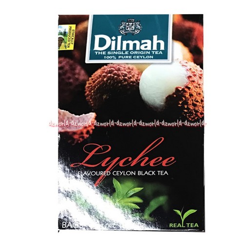 Dilmah Lychee Tea Teh Celup 20 Tea Bags Teh Leci