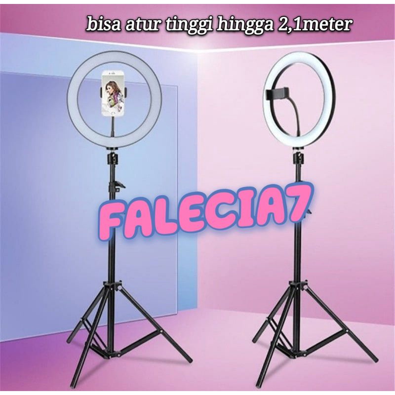 A5  Ring Light Lampu LED 26 cm With Tripod 210 cm pekanbaru Lampu Selfie riau ringlight