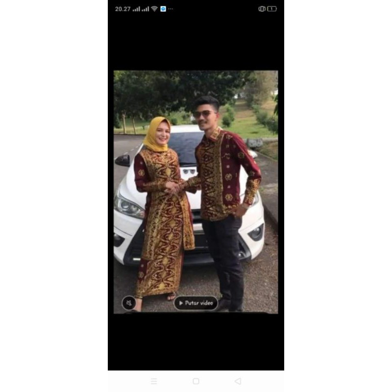 batik couple songket