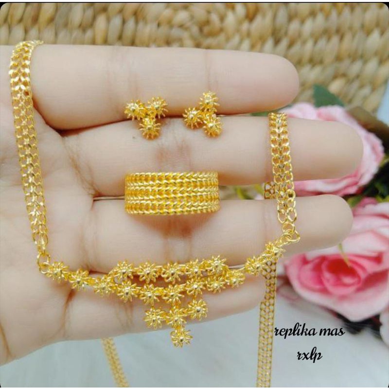 Replika emas 24k, model best seller