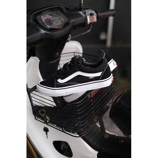 Vans Oldskool Velcro Pro Black/White