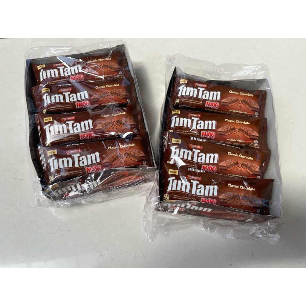 TimTam Maxi Classic Chocolate 16 gram Kemasan box isi 12 pcs