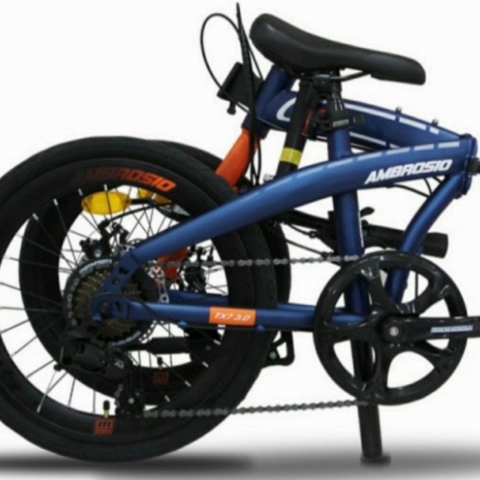 Sepeda Lipat Maximo Piegare Ambrosio TX7 3.0 16 inch Folding Bike SNI-4