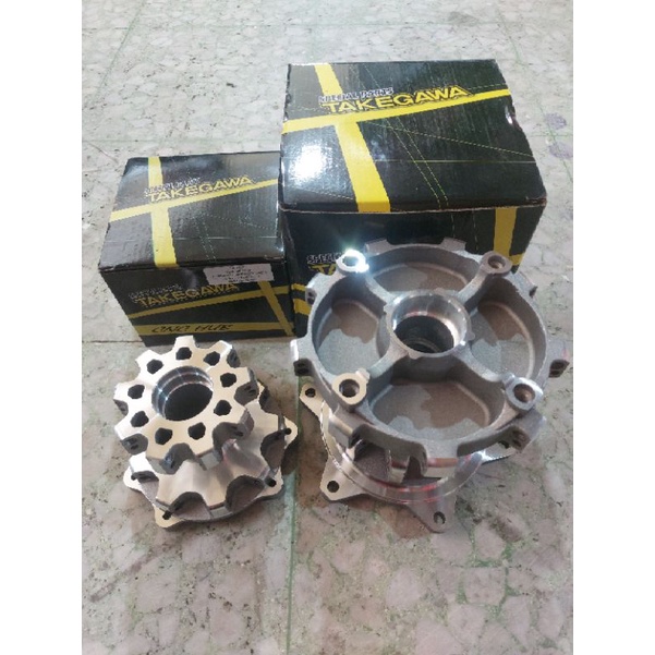 TROMOL SET CHROME DEPAN DAN BELAKANG CRF 150 36 HOLE