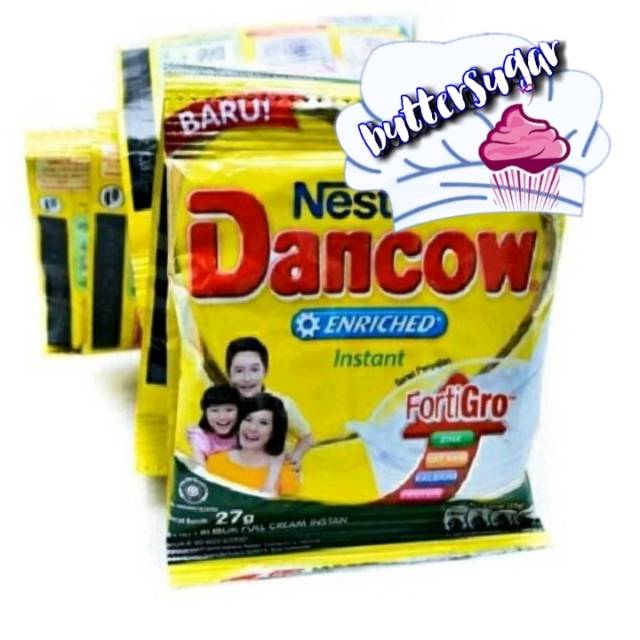 

DANCOW SUSU BUBUK PUTIH FORTIGRO 27GR