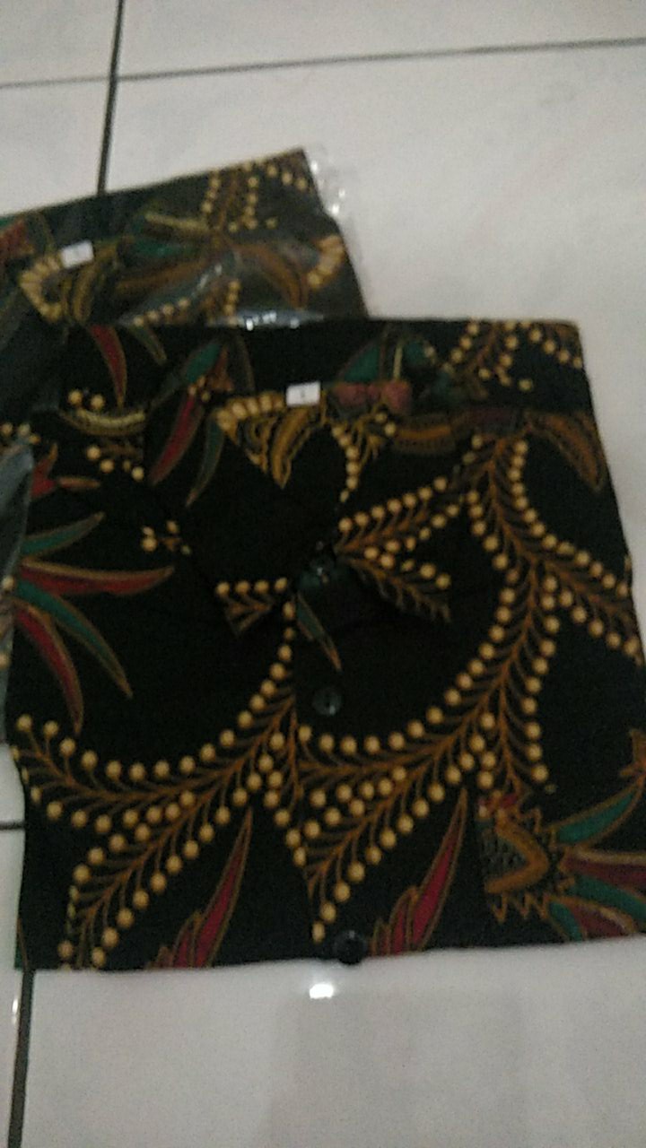 637 Kemeja Batik Anak Laki 2 - 12 Thn,seragam Hem Anak