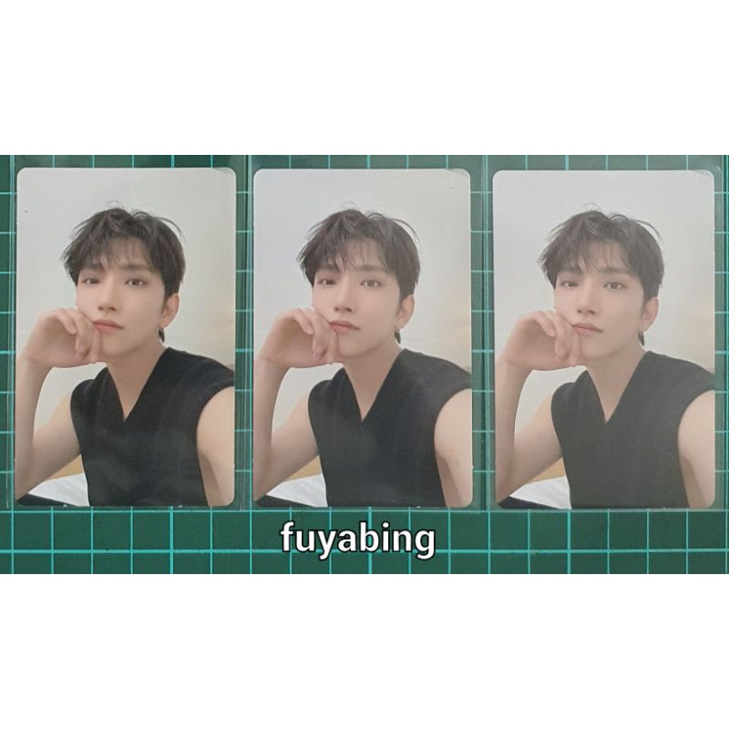 pc photocard seventeen joshua op1 ketek topang dagu