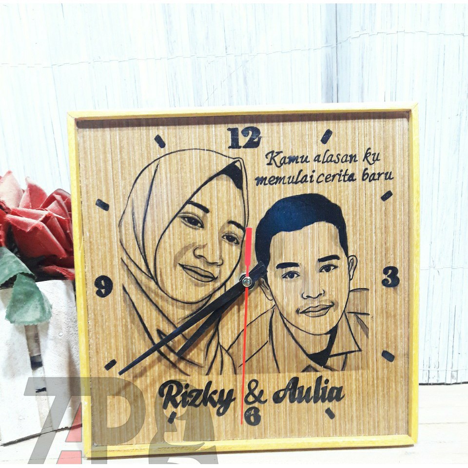Kupon Photo Booth Pernikahan / Kupon Souvenir Pernikahan