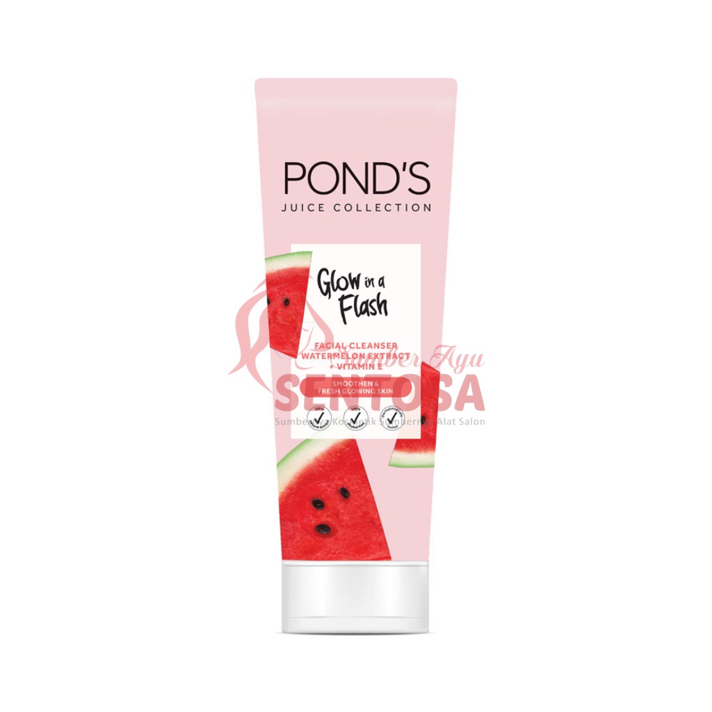 PONDS GLOW IN A FLASH FACIAL CLEANSER 90GR