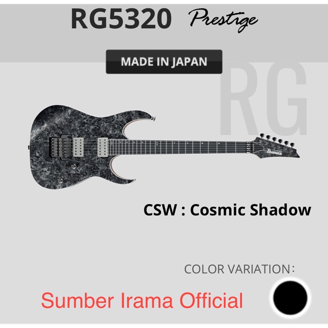 GITAR IBANEZ RG5320 CSW PRESTIGE JAPAN