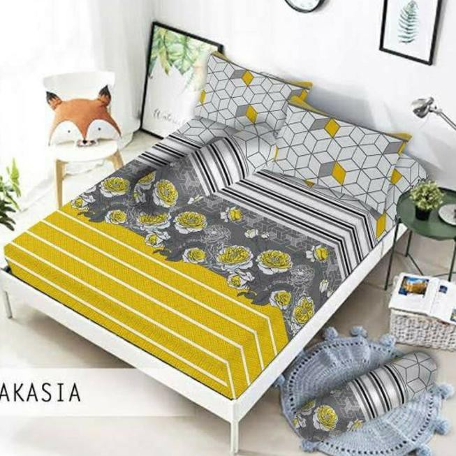 segera miliki Sprei anti geser UK 180x200cm sprei karakter murah sprei premium seperei halus spray anti luntur sprei kotak-kotak motif dewasa sprei ori wanna