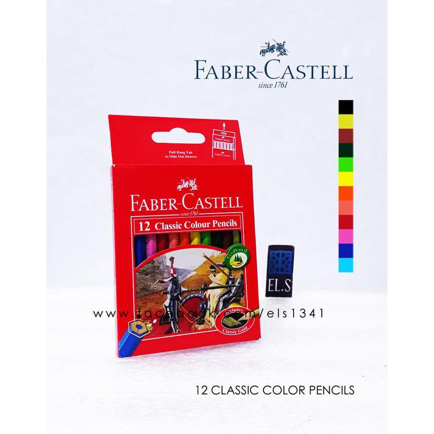 

Sale!! Faber Castell Classic 12 Colours Mini Terbaru