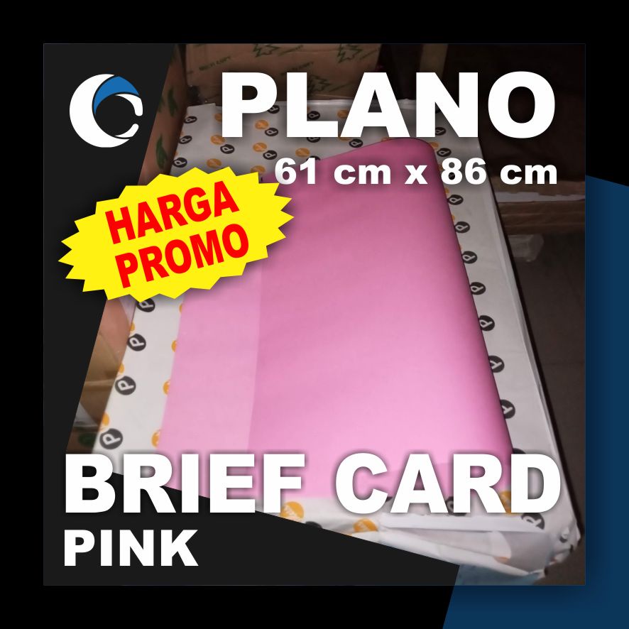 

KERTAS BC / BRIEF CARD PINK 160 GSM Uk [ PLANO ] 61 cm X 86 cm ( 10 LEMBAR )