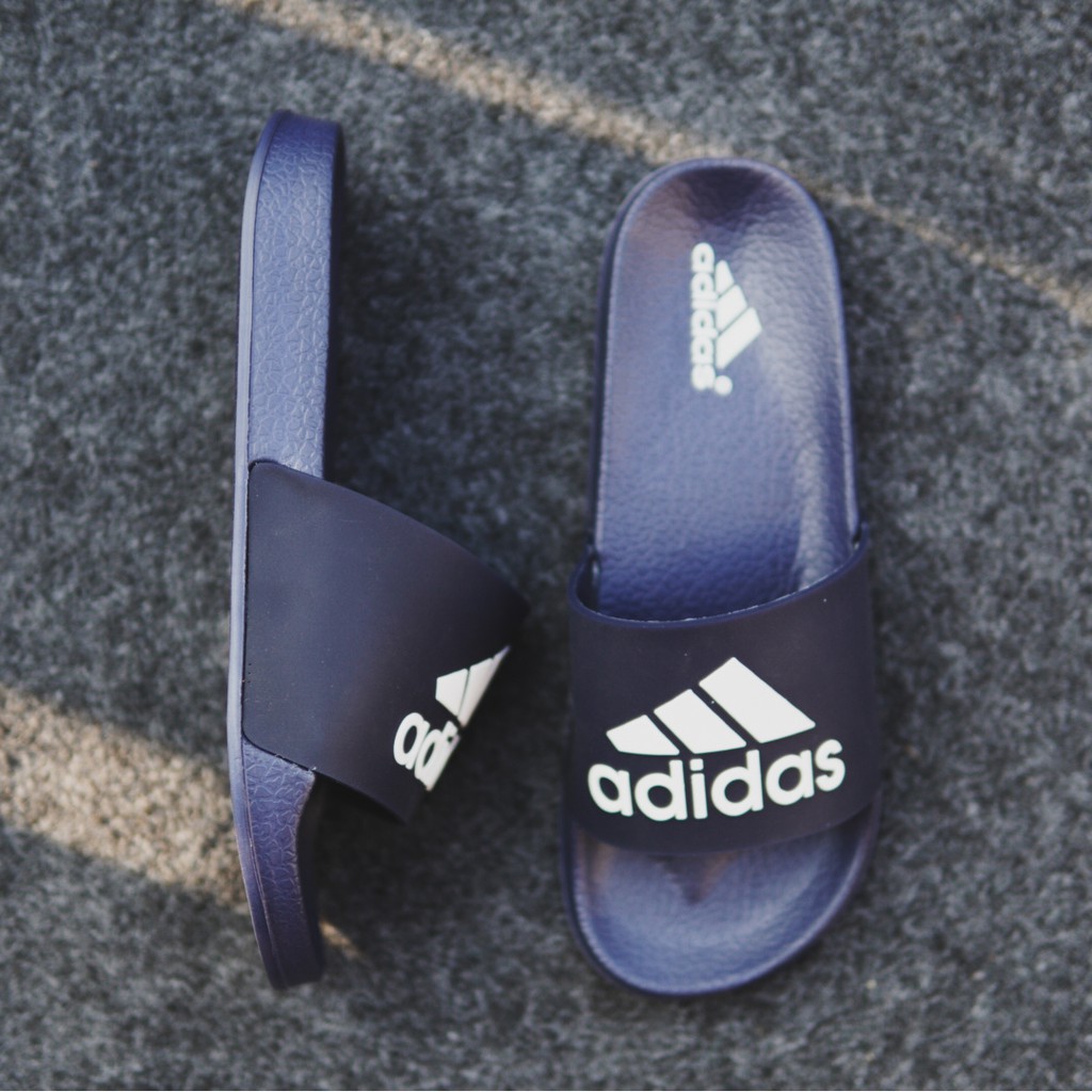 BISA COD!!!adidas  Black | Slippers | Sandal Pria/sansal slide terhits