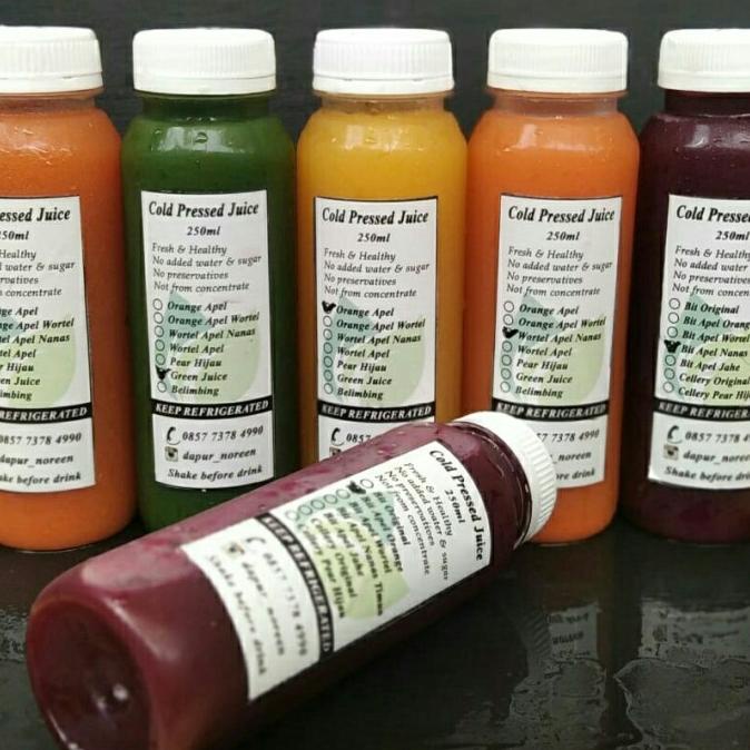 

Paket Juice Detox 6 botol (Cold Pressed Juice) | Minuman