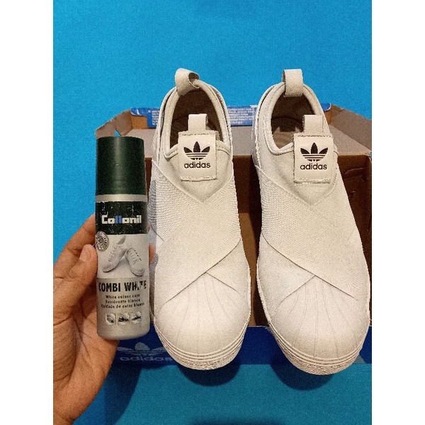 SALE ORIGINAL ADIDAS SUPERSTAR SLIP-ON WANITA/UNISEX (BEKAS SECOND PRELOVED)