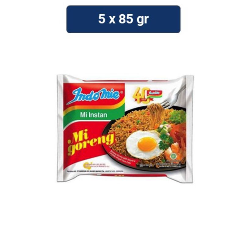 

Indomie Goreng/Mie Goreng 85gram×5pcs
