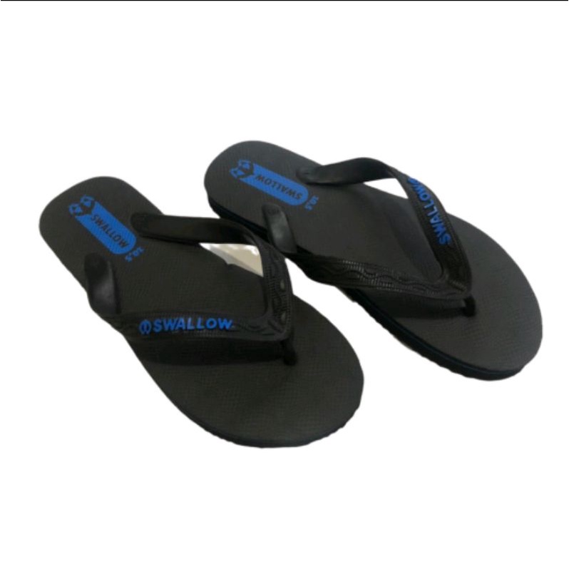 sandal jepit swalow original black M 02 ukuran 9,5 / 10 / 10,5 / 11 / 12 ( no 11/ 12 sunswalow biru putih / hijau putih )