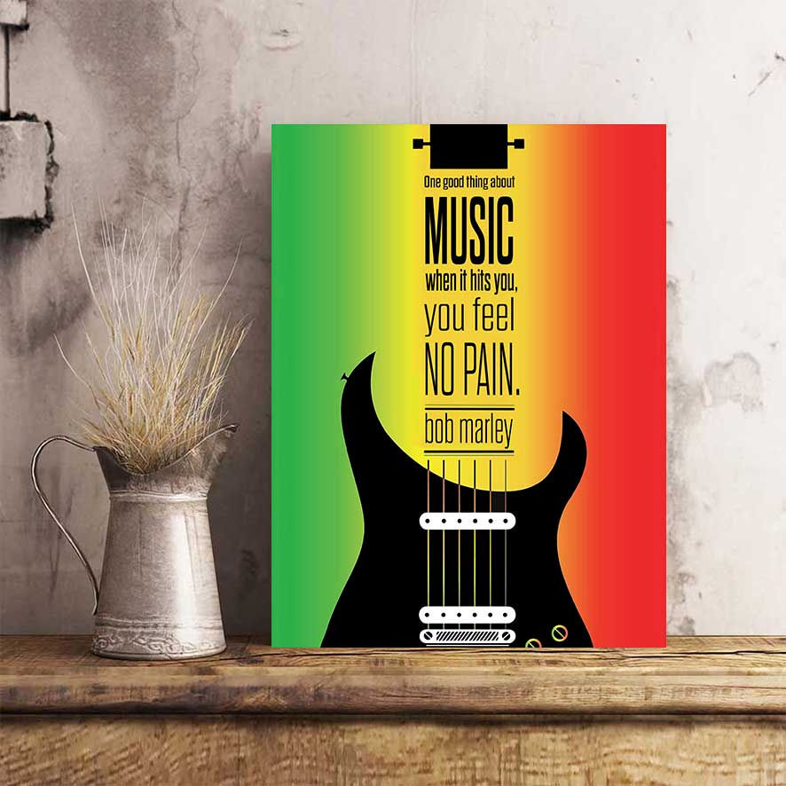 Poster BOB MARLEY Hiasan Dinding Poster Kayu Walldekor Pajangan 04