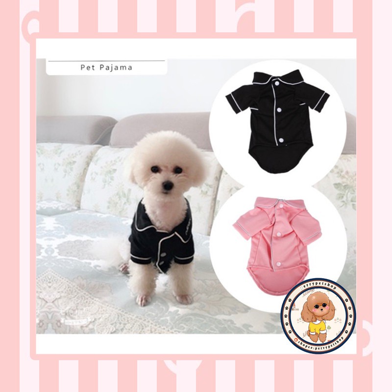 Pet Clothes Pajama Tidur Untuk Anjing dan Kucing