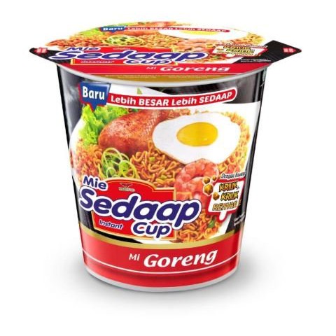 

Paling Laris! Mie Sedaap Cup Goreng 85g Terima Kasih Telah