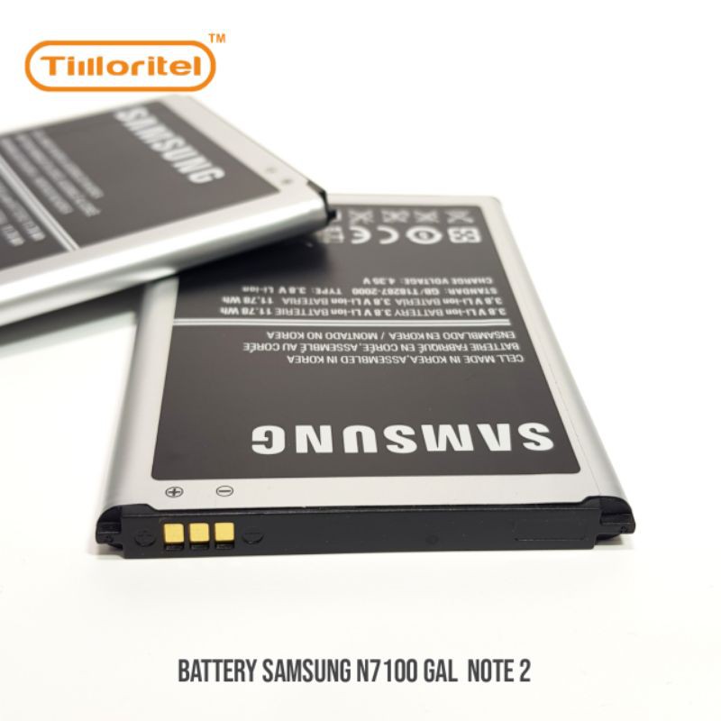 BATTERY SAMSUNG N7100 GAL NOTE 2