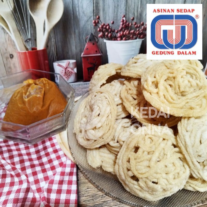 

Kerupuk Mie Kecil 18pcs Bumbu Kacang