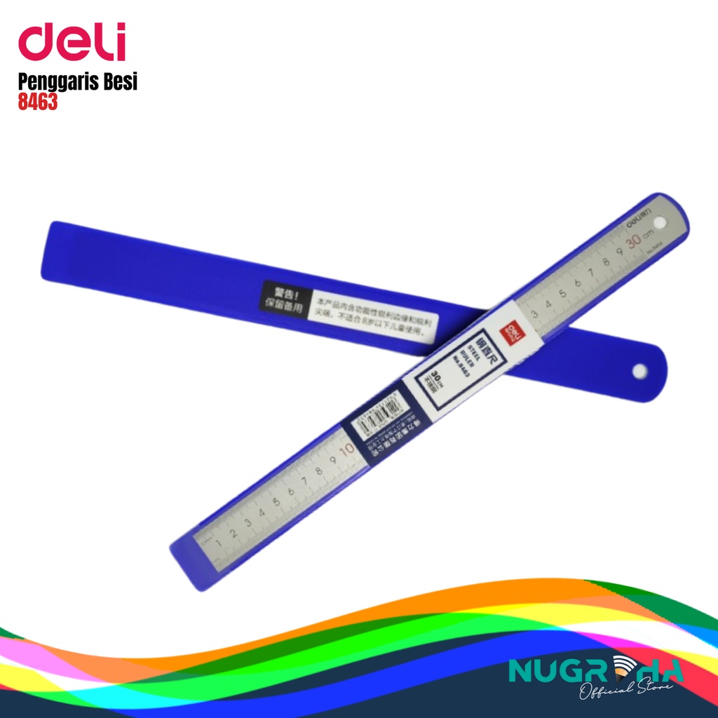 

GARISAN / PENGGARIS 30 CM BESI TEBAL DELI 8463