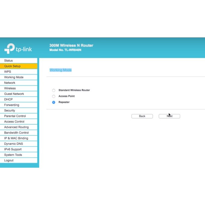 TPLink 840 840N wr840n TP-Link 300mbps Wireless Router V6.2 4 mode
