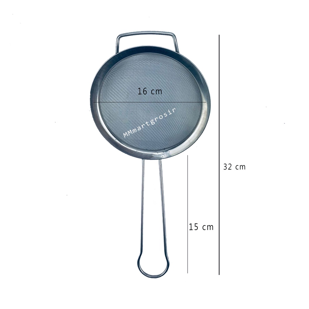 Saringan Stainless / Saringan Serbaguna / Saringan Masak / Uk.16 cm