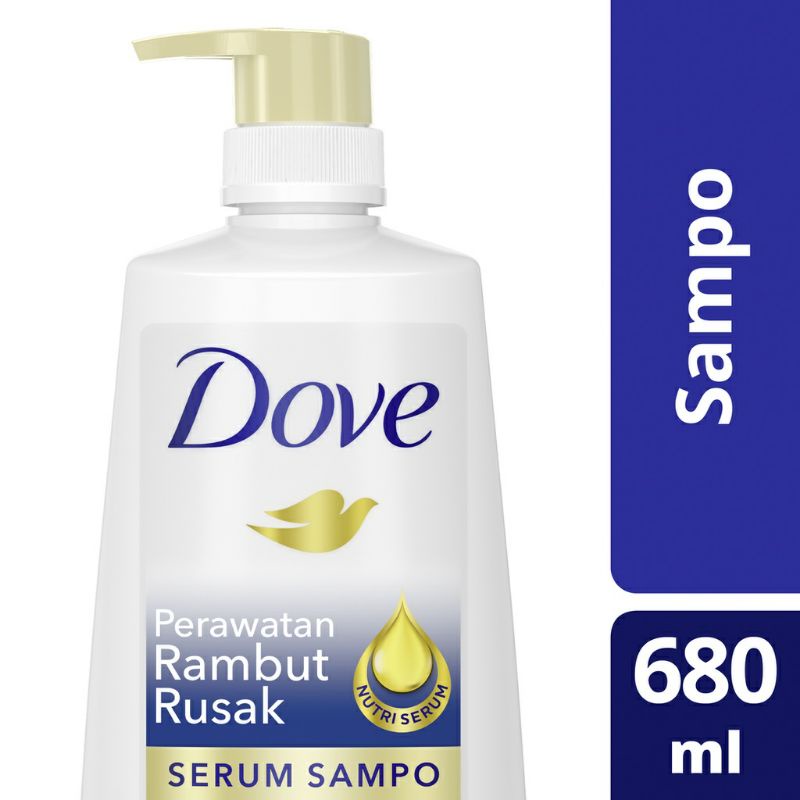 DOVE Shampoo Hair Fall Treatment / Total Damage Treatment 680ml