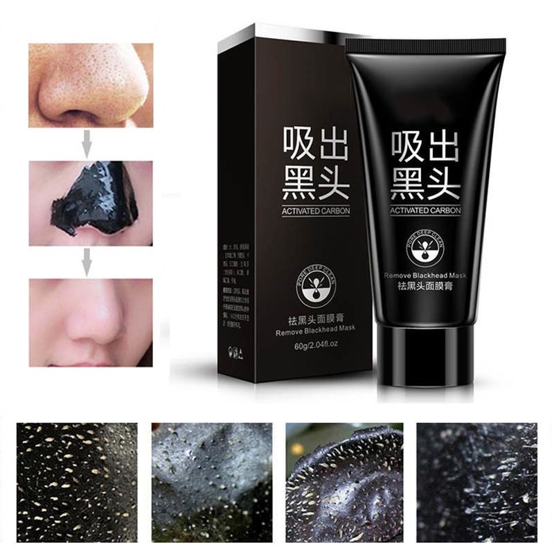 SHINE STAR - [BISA COD] LANBENA MASKER ARANG MASKER KOMEDO HIDUNG WAJAH /BLACKHEAD REMOVER PEEL OFF BLACKMASK CHARCOAL