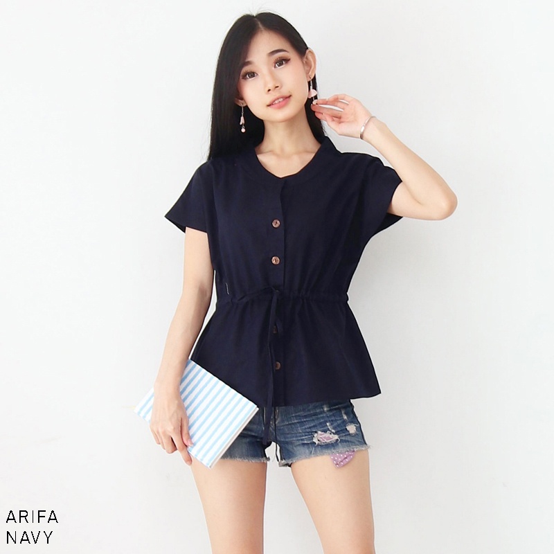 ARIFA TOP - Atasan Wanita Blouse Wanita