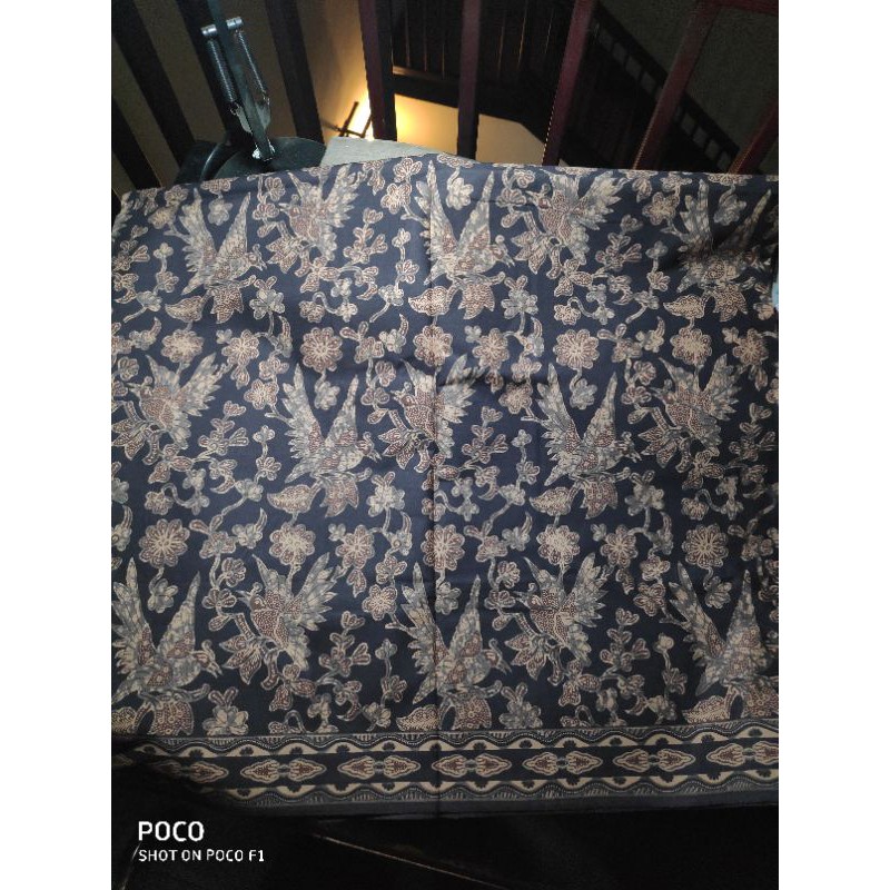 kain batik katun motif burung