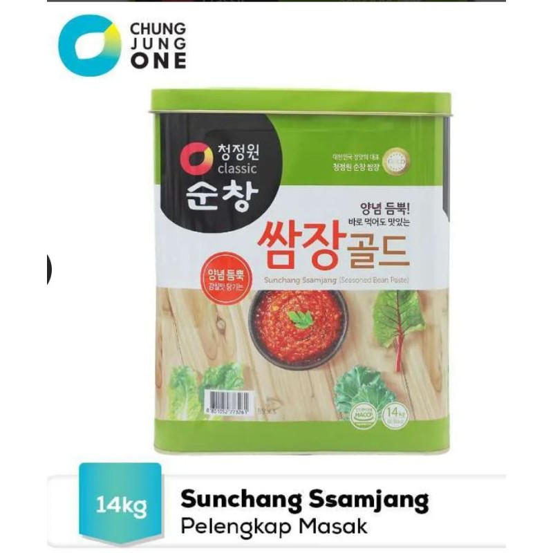 

Daesang Chungjungwon Sunchang Ssamjang Soybean Paste Saus Sambal Tauco 14Kg