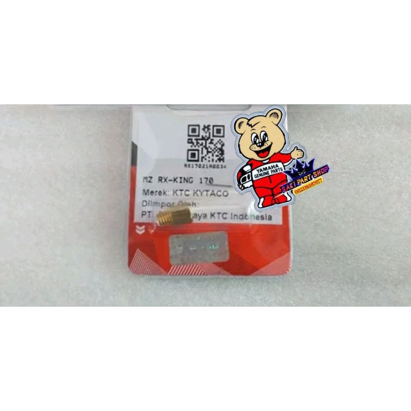 MAINJET SPUYER YAMAHA RX-KING RXS RXK RXZ 170 ORIGINAL KTC