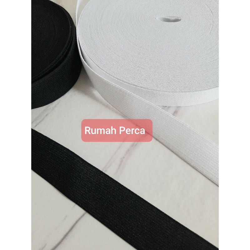 Per Meter : Karet Elastis Penguin 2cm / Karet Elastis 2,5cm / Karet Elastis 3cm