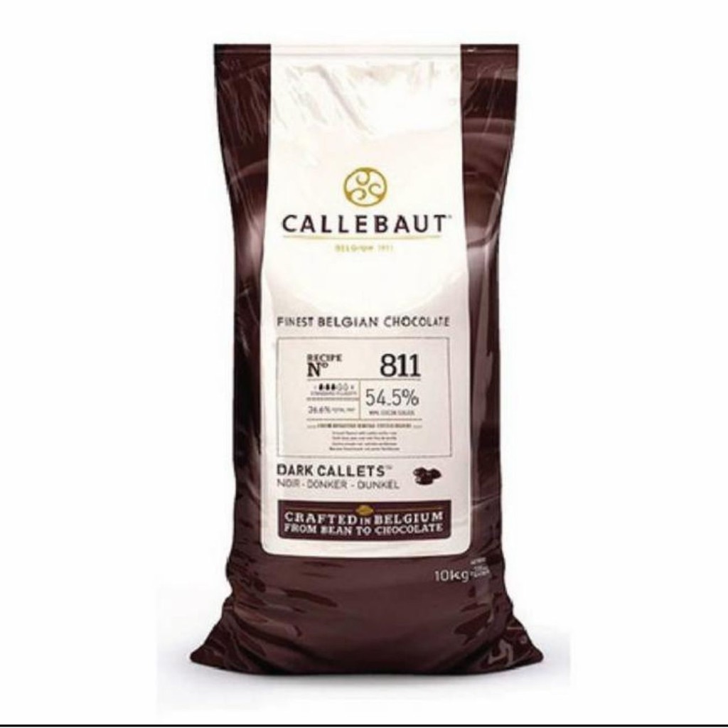 

Callebaut Dark Chocolate Couverture 811 54.5% - Callebaut Instant Courier Only