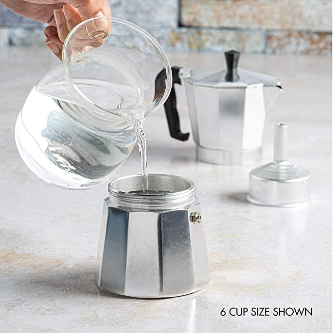Moka Pot Coffee Maker - Moka Pot Espresso 1 cup, 3 cup, 6 cup, 9 cup-2