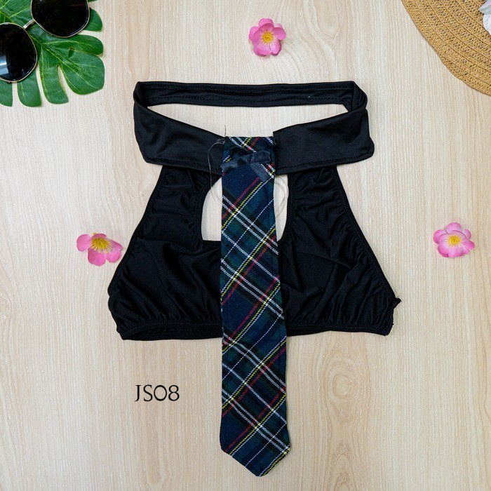 TERLARIS LINGERIE SEXY BIG SIZE KOSTUM COSPLAY STUDENT JUMBO FIT TO XXL JS08