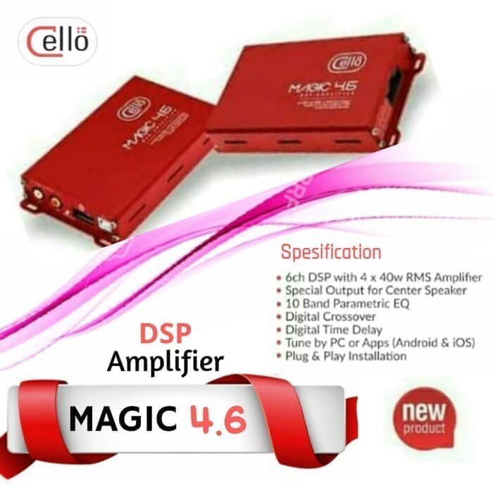 cello magic 4.6 dsp power