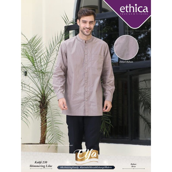 [CUCI GUDANG] Koko Dewasa Kahfi Ori By ETHICA Koko Dewasa Lengan Panjang Kahfi