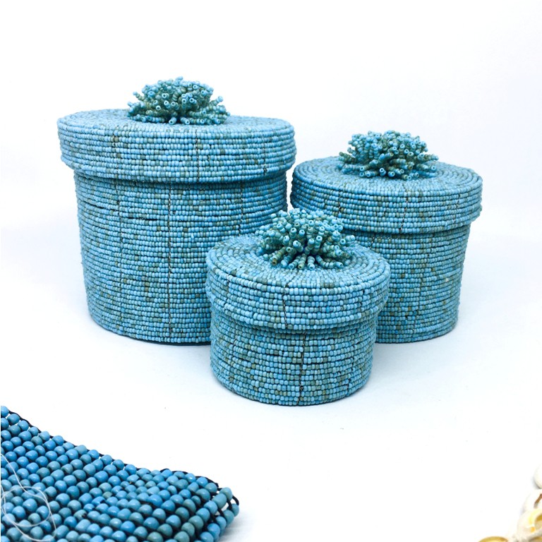 Jewelry Box Etnik Manik Monte Handmade JUMBO SIZE (SET - 3)