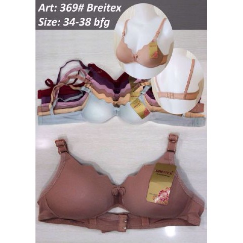 BRA SLIM BREITEX TANPA KAWAT HALUS WAVE BRA 369